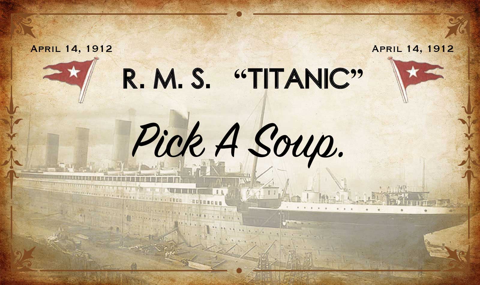 🚢 Choose Your Meal on the Titanic and We’ll Tell You Which Decade You Belong in Titanic   Q1