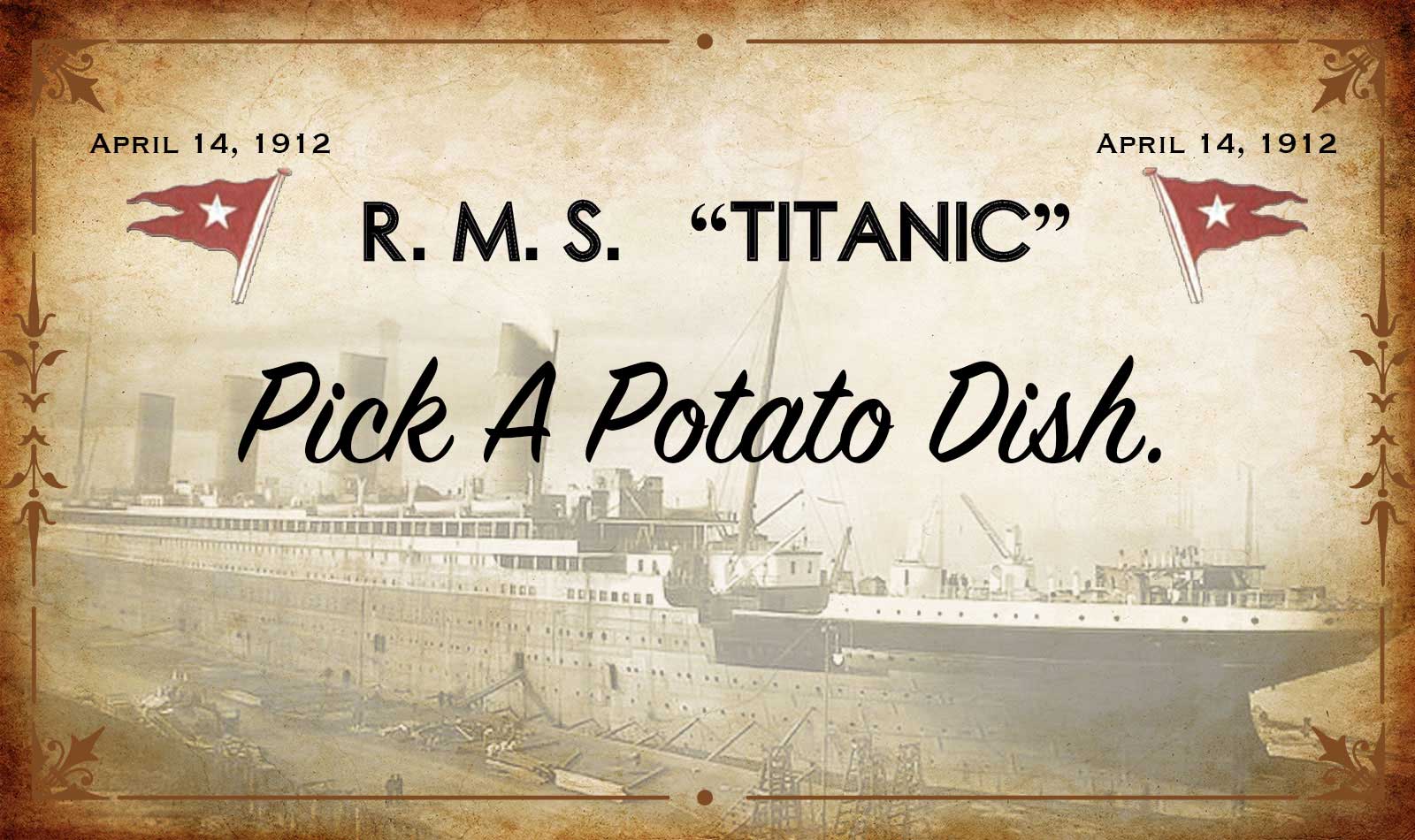 🚢 Choose Your Meal on the Titanic and We’ll Tell You Which Decade You Belong in Titanic   Q5
