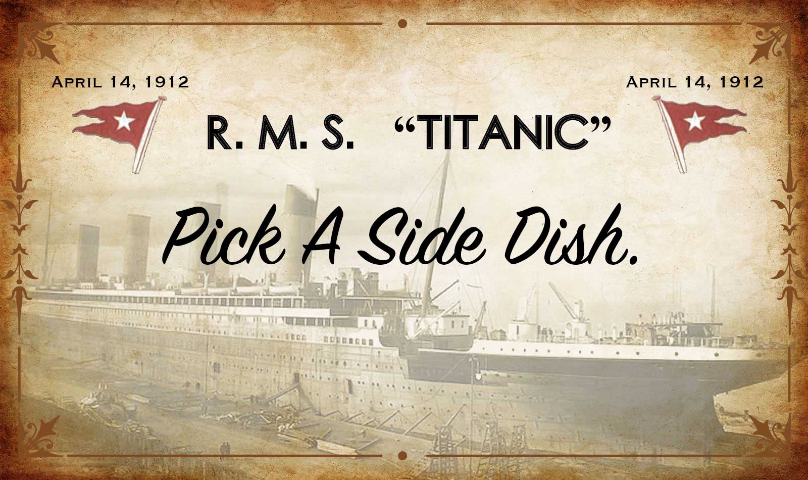 🚢 Choose Your Meal on the Titanic and We’ll Tell You Which Decade You Belong in Titanic   Q9