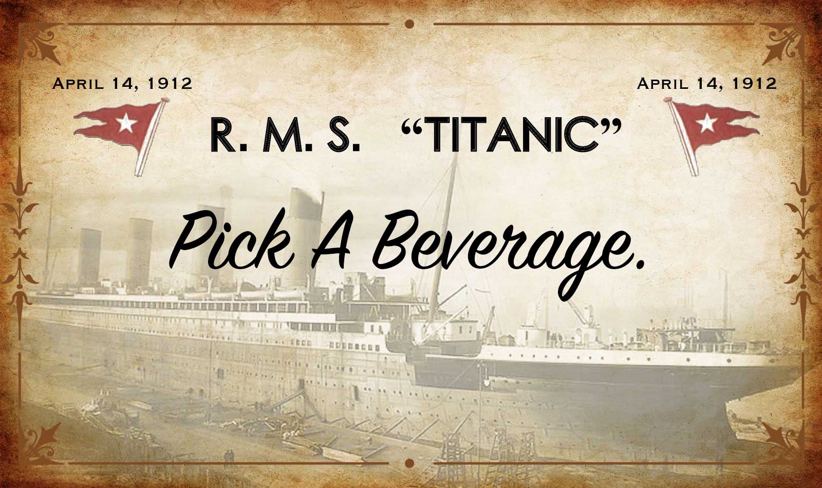 🚢 Choose Your Meal on the Titanic and We’ll Tell You Which Decade You Belong in Titanic   Q10