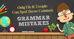 Only 1 in 10 People Can Spot All of Common Grammar Mist… Quiz