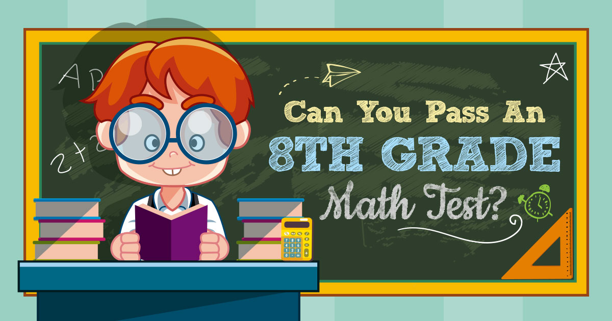 📐Can You Pass an 8th Grade Math Test?