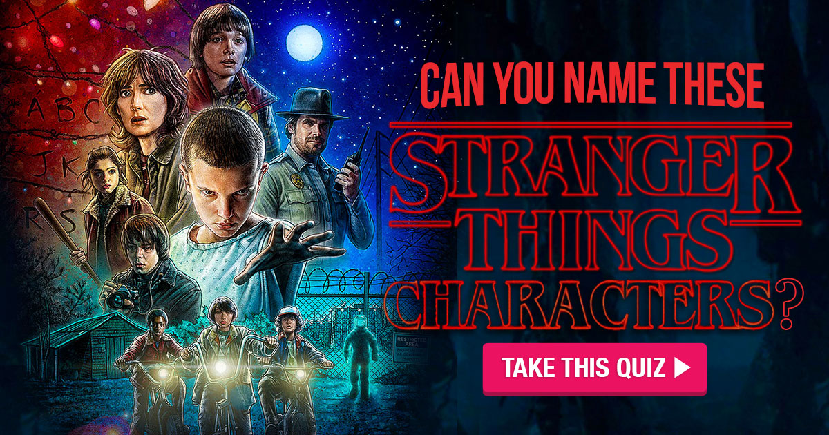 Stranger things which character are you quiz