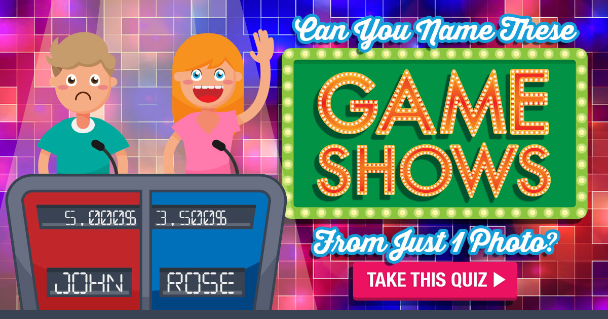 Can You Name These Game Shows From Just One Photo? - Quiz