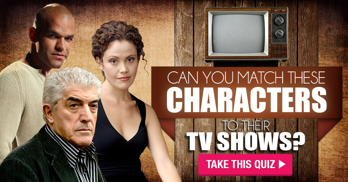 Can You Match These Characters To Their Tv Shows