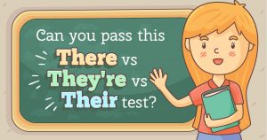 Can You Pass This There Vs They're Vs Their Test?
