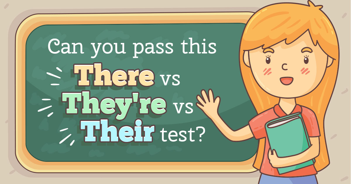 Can You Pass This There vs They're vs Their Test?