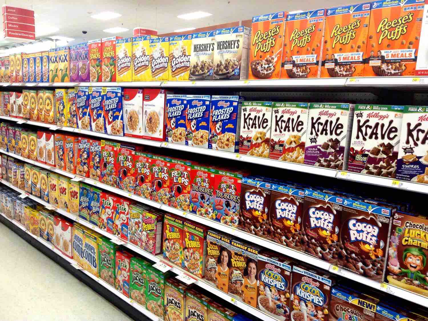 Take A Trip To The Grocery Store And We’ll Guess Your Age 🛒 cereal aisle