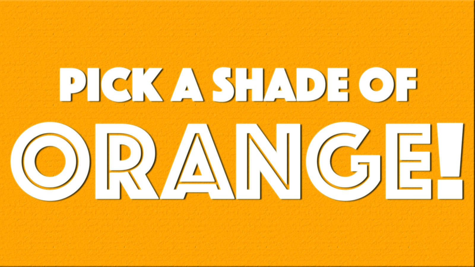 🌈 Pick a Shade from Each Color and We’ll Reveal Something About Your Personality ORANGE