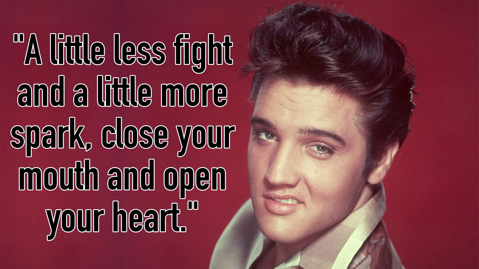 Can You Guess Which Elvis Presley Song This Lyric Is From? 31