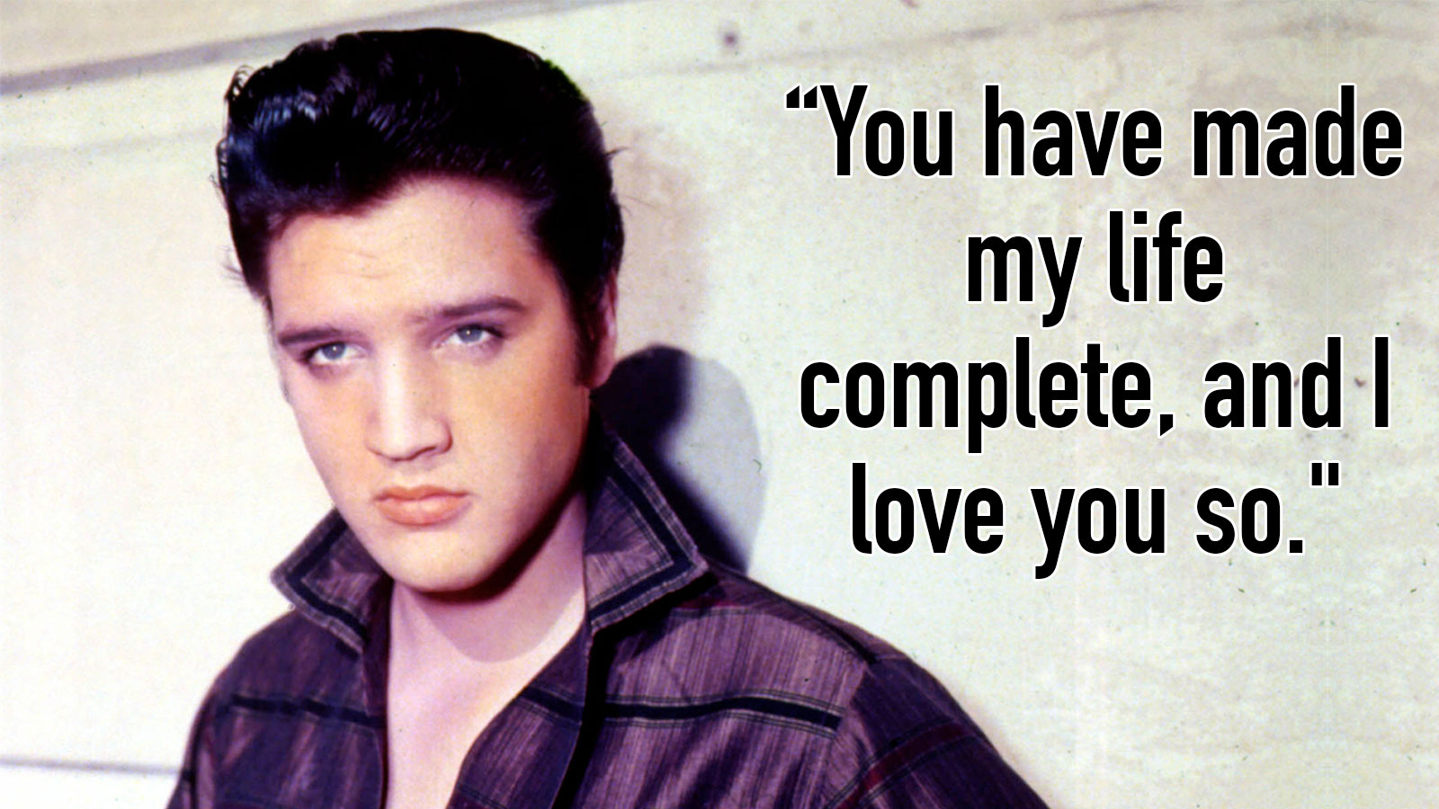 Can You Guess Which Elvis Presley Song This Lyric Is From? 51