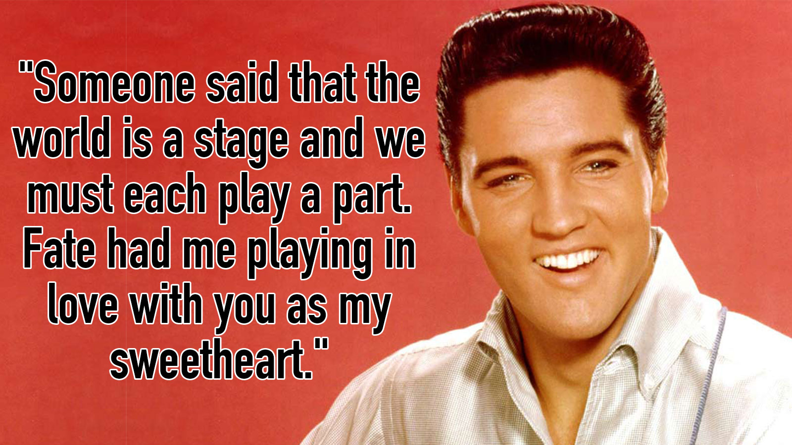 Can You Guess Which Elvis Presley Song This Lyric Is From? 61