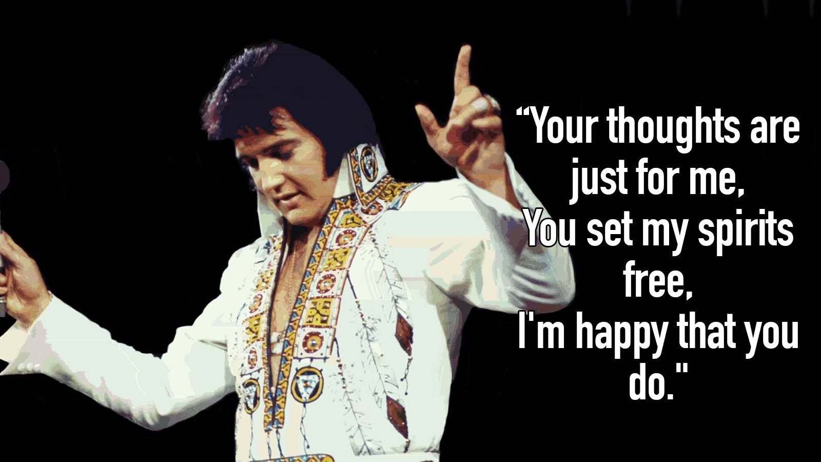 Can You Guess Which Elvis Presley Song This Lyric Is From? 141
