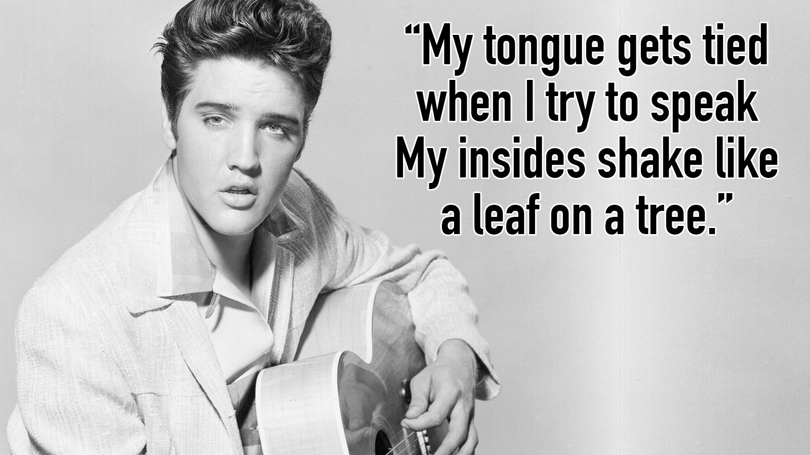 Can You Guess Which Elvis Presley Song This Lyric Is From? 81