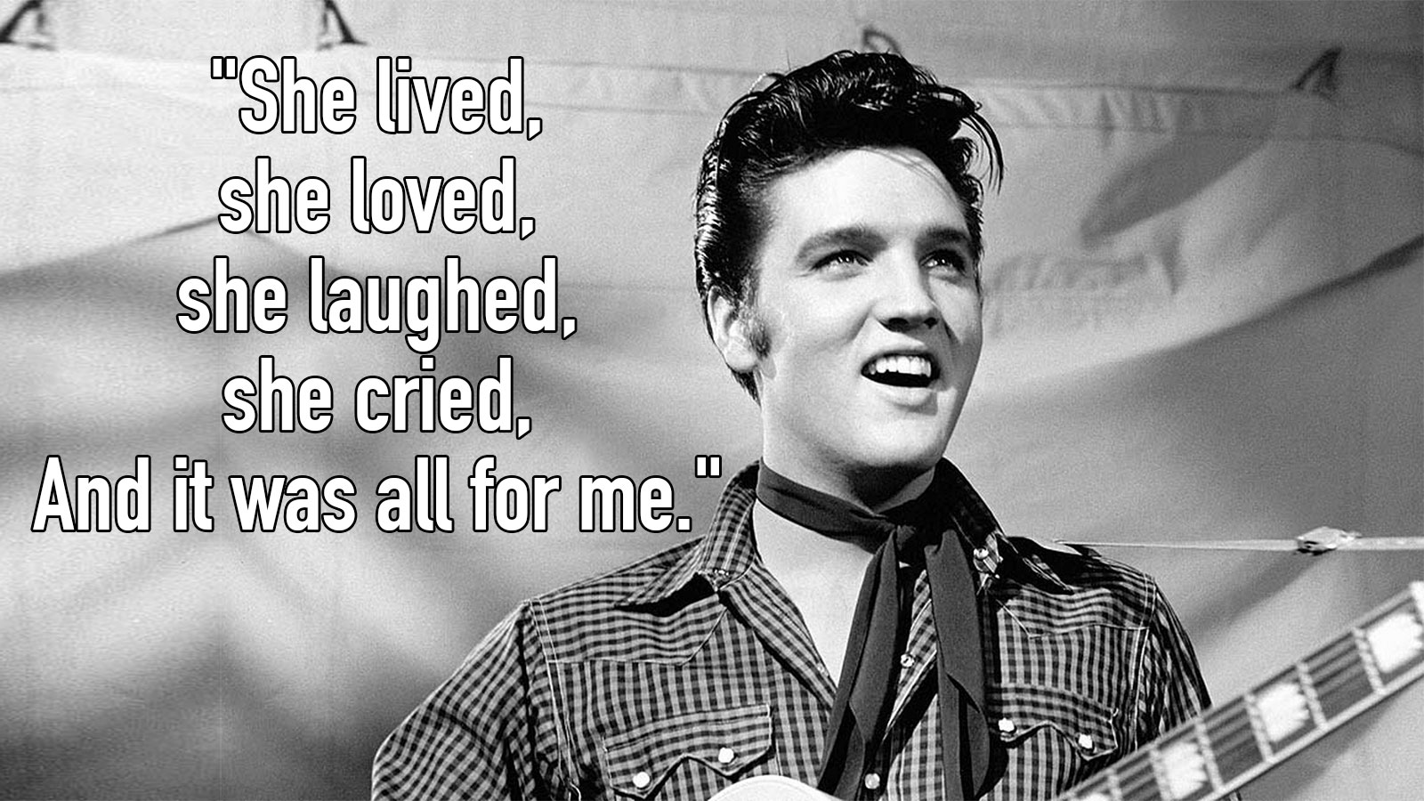 Can You Guess the Elvis Presley Song This Lyric Is From? Quiz 91