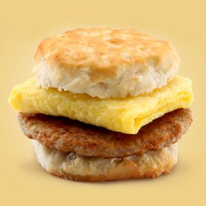 Order Whatever You Want from McDonald's & I'll Guess Age Quiz Sausage Biscuit with Egg