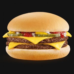 Order Whatever You Want from McDonald's & I'll Guess Age Quiz Double Cheeseburger