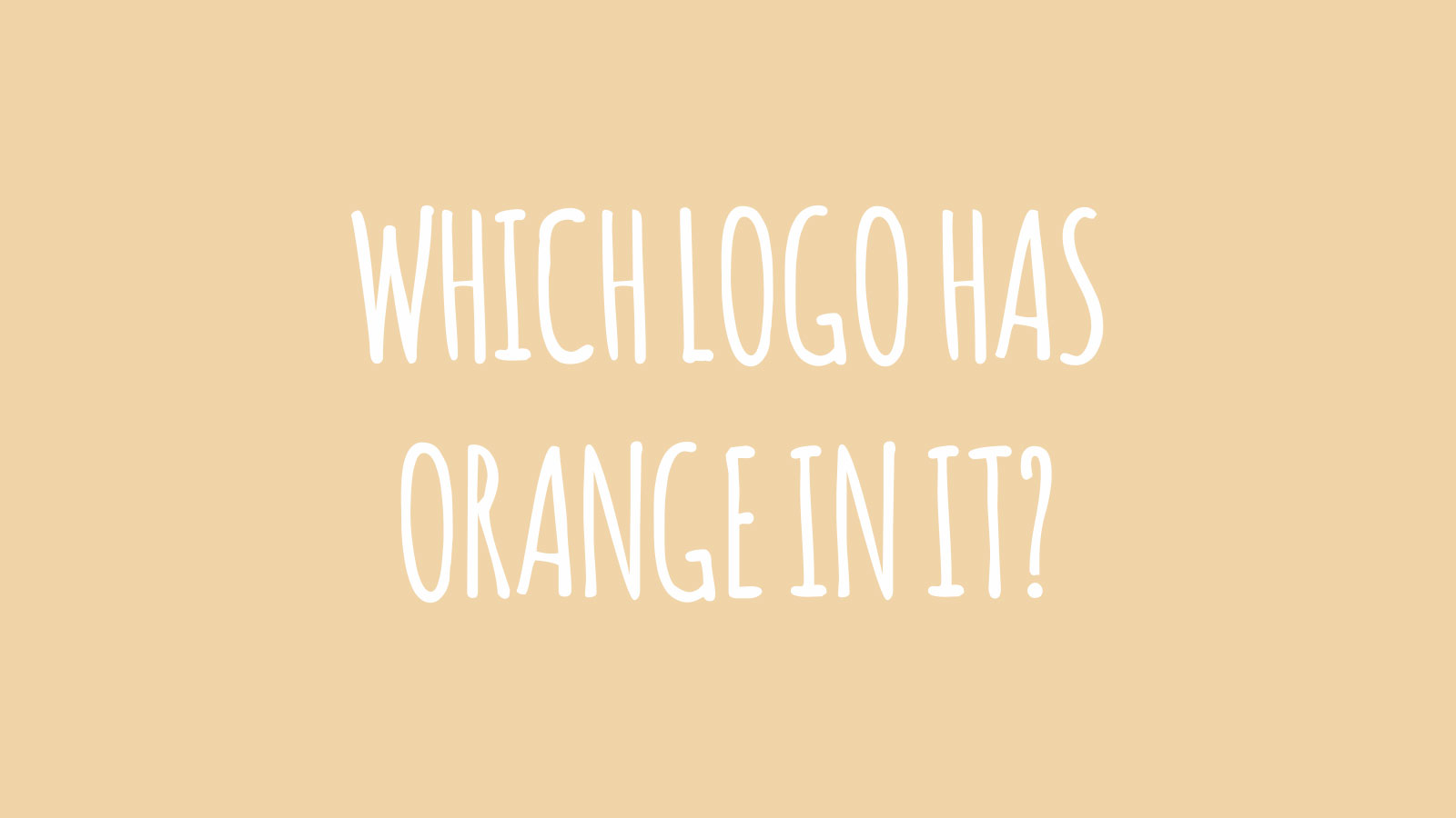 Can You Recognize These Popular Logos Without Color? 77