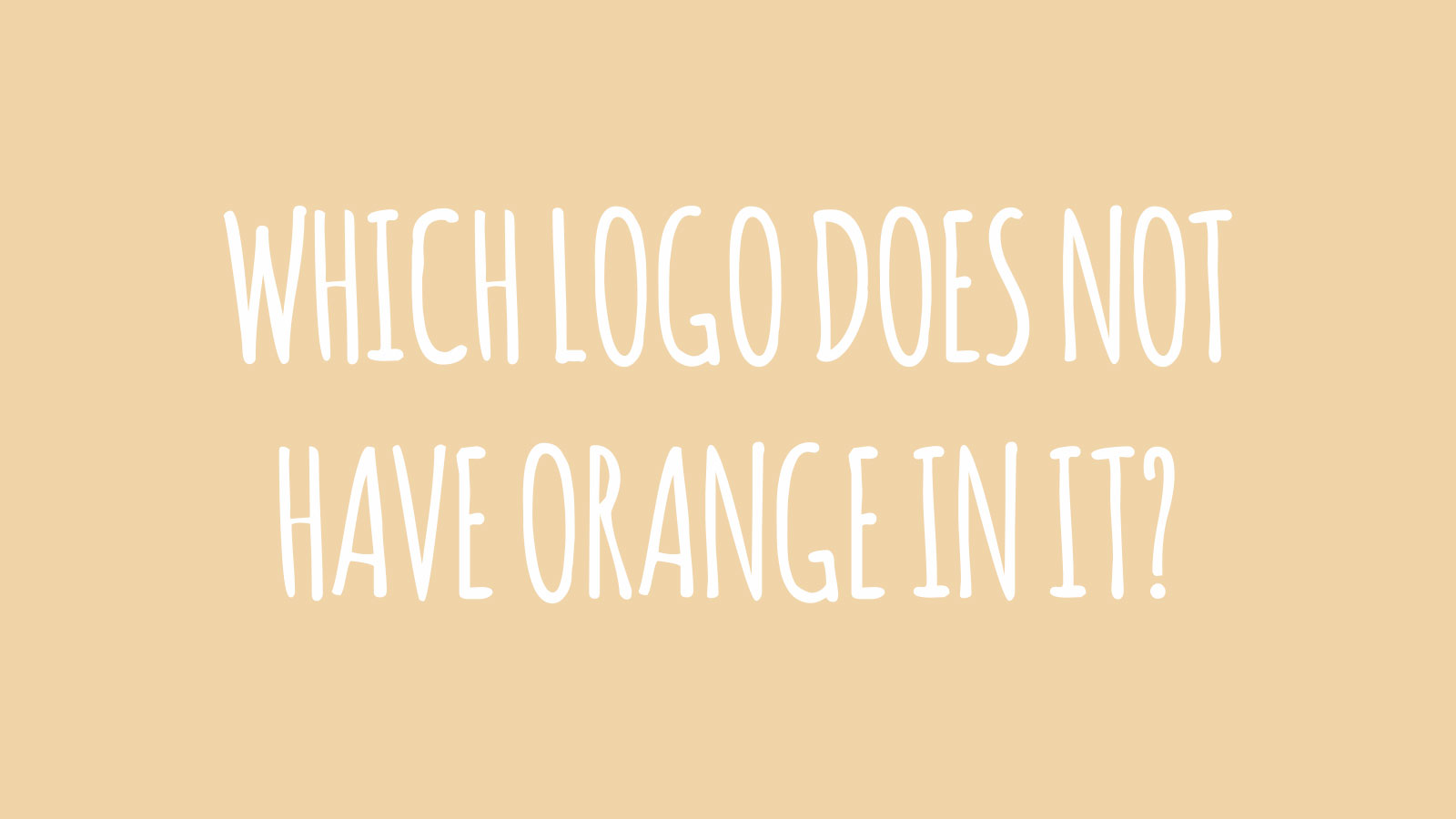 Can You Recognize These Popular Logos Without Color? 146