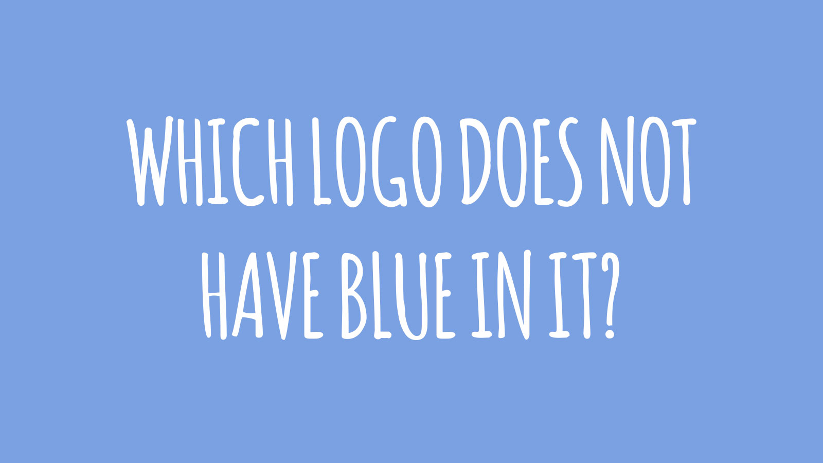 Can You Recognize These Popular Logos Without Color? 87