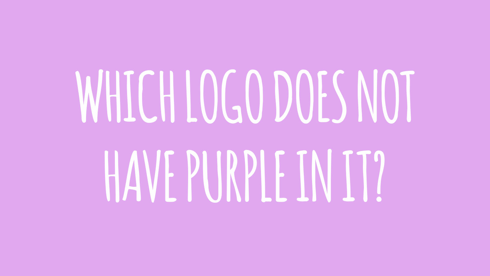 Can You Recognize These Popular Logos Without Color? 127