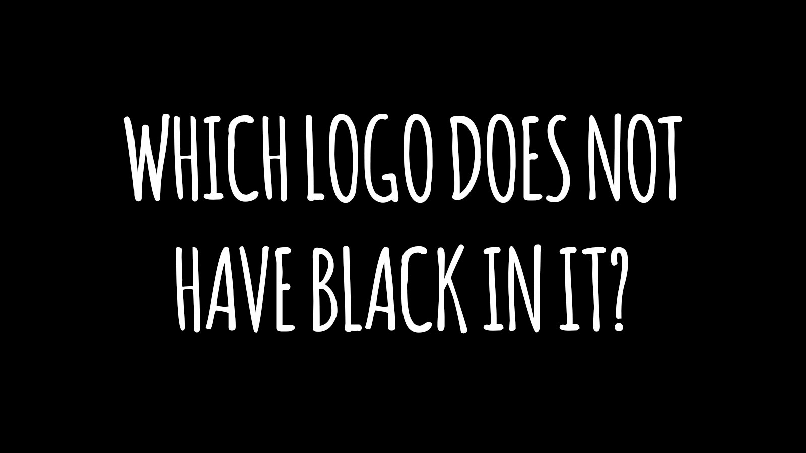 Can You Recognize These Popular Logos Without Color? 137