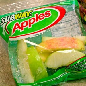 Build a Subway Sandwich and We’ll Guess Your Age Apple Slices