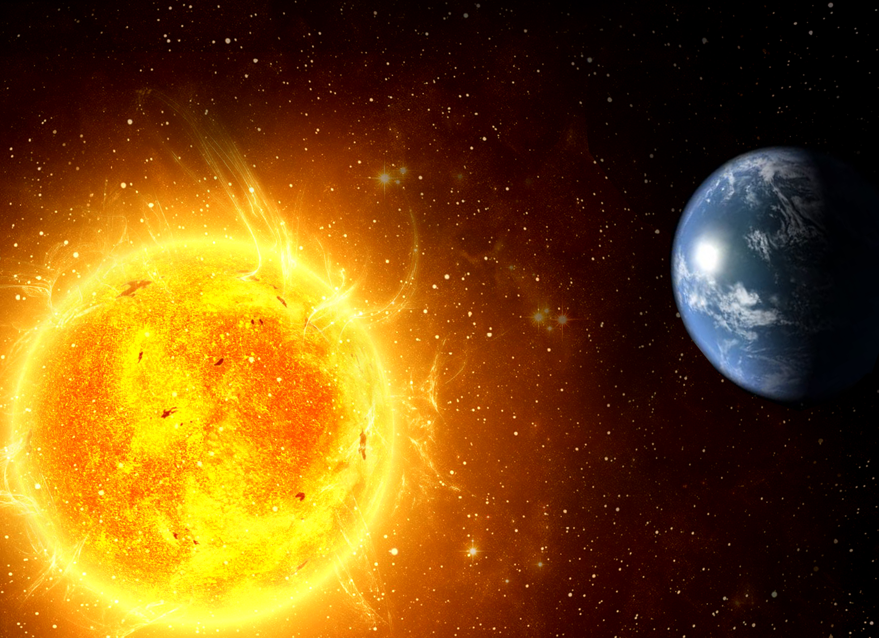 Can You Answer These Basic Astronomy Questions? 06 earth and sun