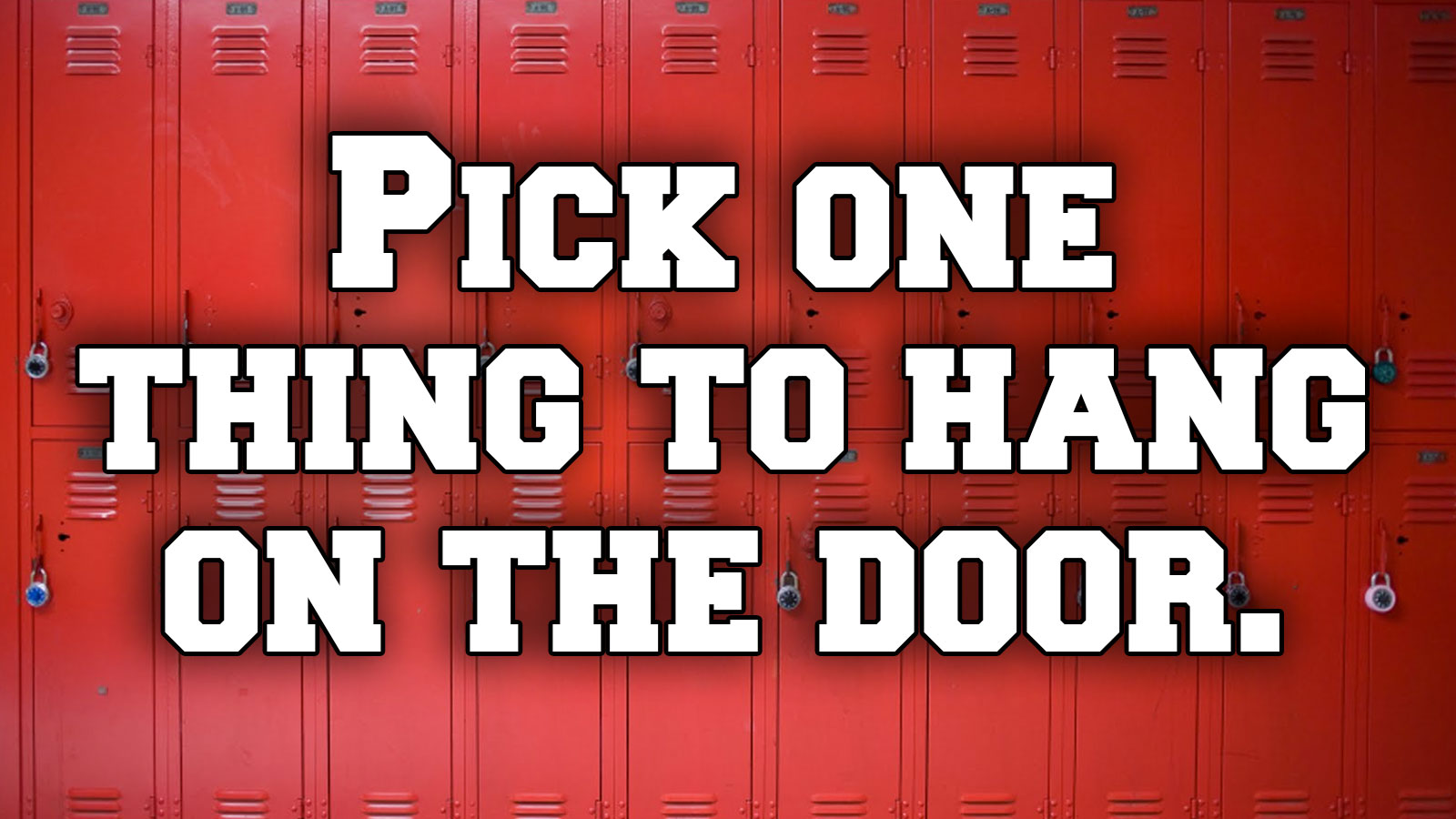 Decorate Your High School Locker Introvert Or Extrovert Quiz 923