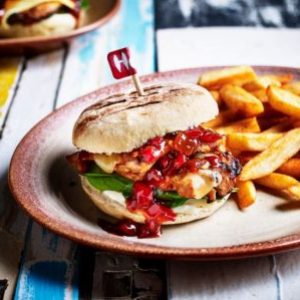 🌶 Order Whatever You Want from Nando’s and We’ll Guess Your Age and Gender Sunset Burger