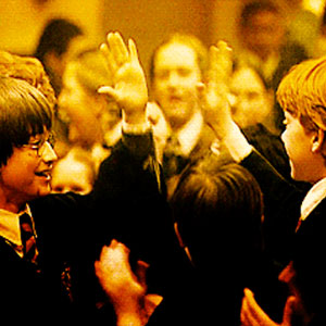 Harry Potter House Quiz Give them a high five for managing to sneak the quill into the exam.