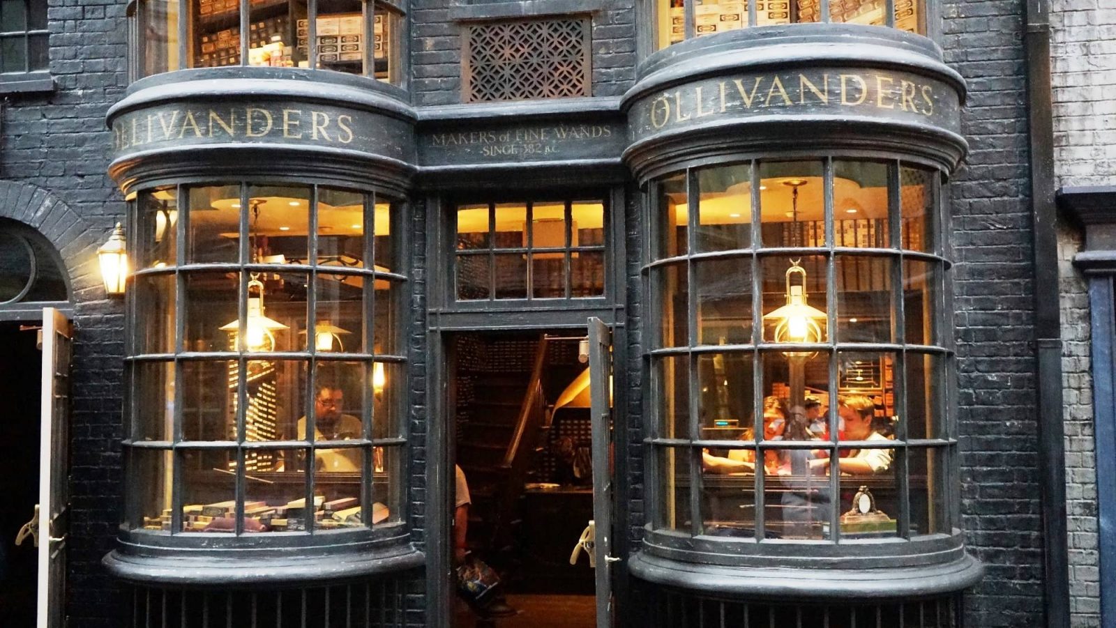 Harry Potter House Quiz Ollivander's Wand Shop at Universal Studios Florida.