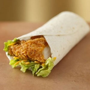 🍟 Can We Guess Your Age by Your Taste in Fast Food? Quiz Wendy\'s Spicy Chicken Wrap