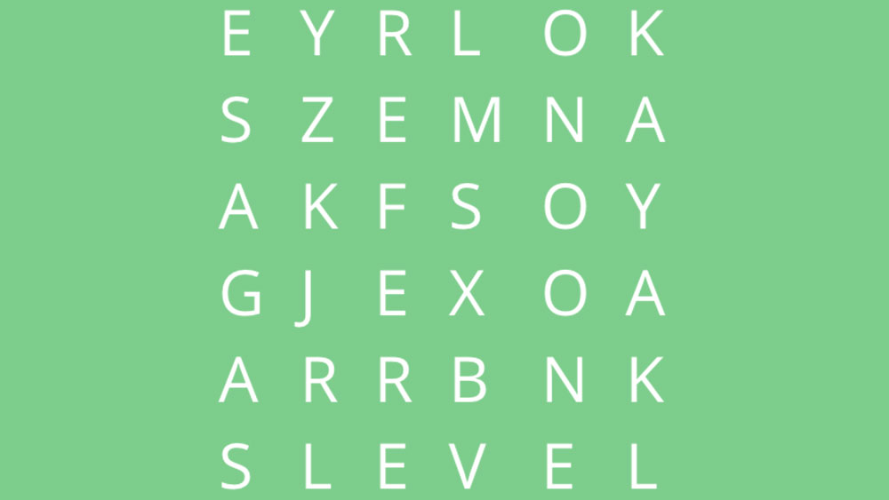 What You See First in This Word Search Test Will Determine Your Personality 342