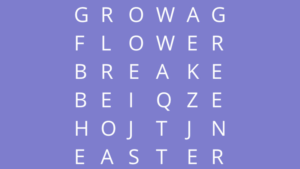 What You See First in This Word Search Test Will Determine Your Personality 1242