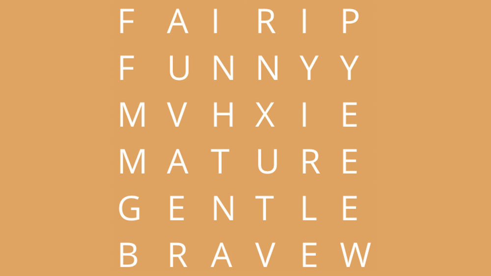 What You See First in This Word Search Test Will Determine Your Personality 841