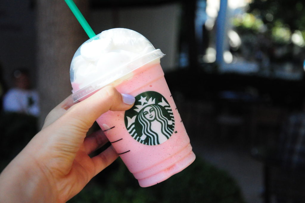 Rate These 16 Starbucks Drinks and We Will Guess Your Eye Color Strawberries Crème Frappuccino