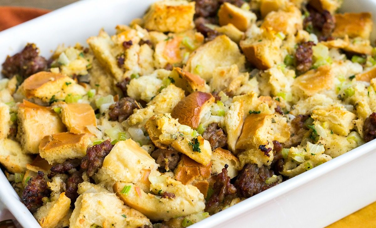 Tell Us How Much You Love These Thanksgiving Food and We’ll Guess Your Age Sausage Stuffing