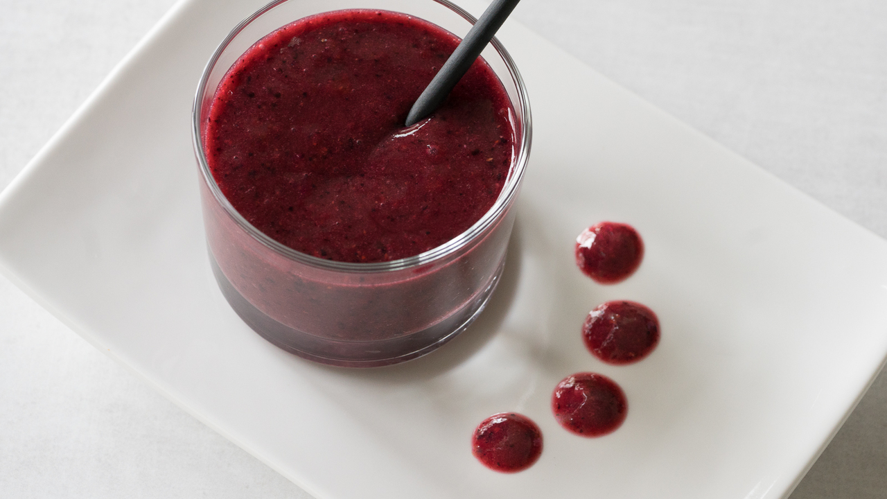Can You Get Through Culinary School Without Getting Yelled at by Gordon Ramsay? wild berry coulis
