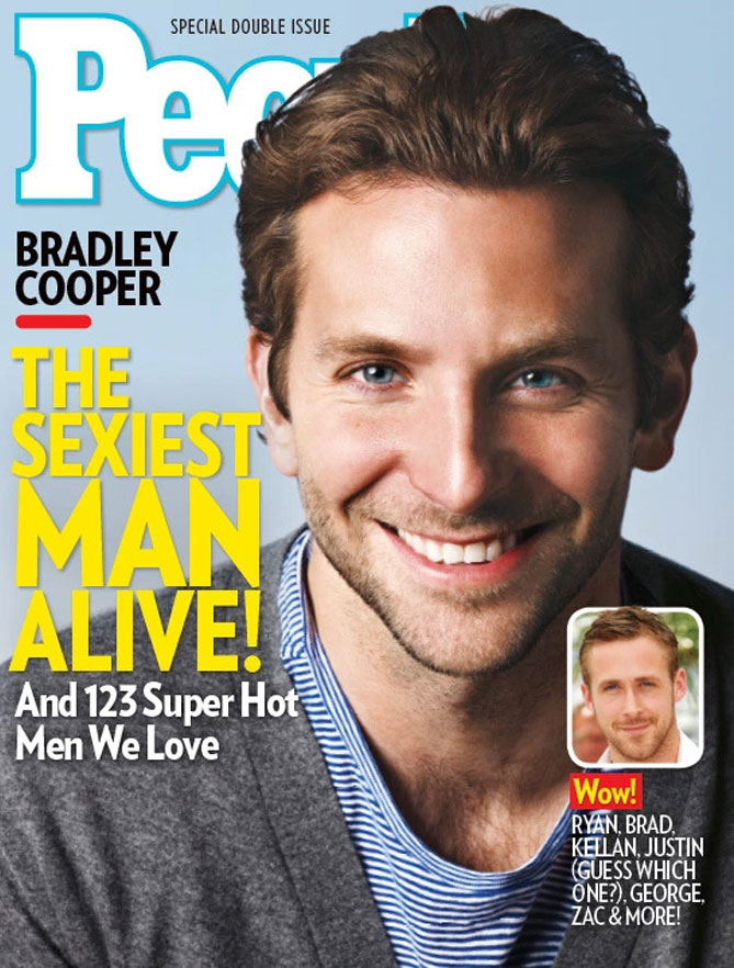 Rate People Magazine’s Sexiest Men Alive and We’ll Guess the Decade You Were Born BradleyCooper