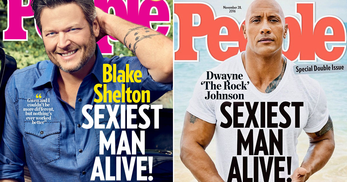 Rate People Magazine's Sexiest Men Alive & Guess Age Quiz