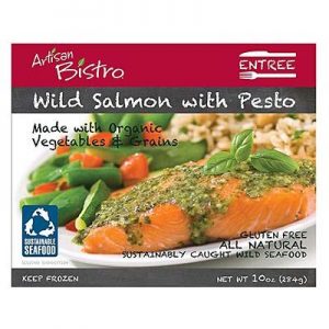 Can We Guess Your Eye & Hair Color With This Food Test? Wild Salmon with Pesto
