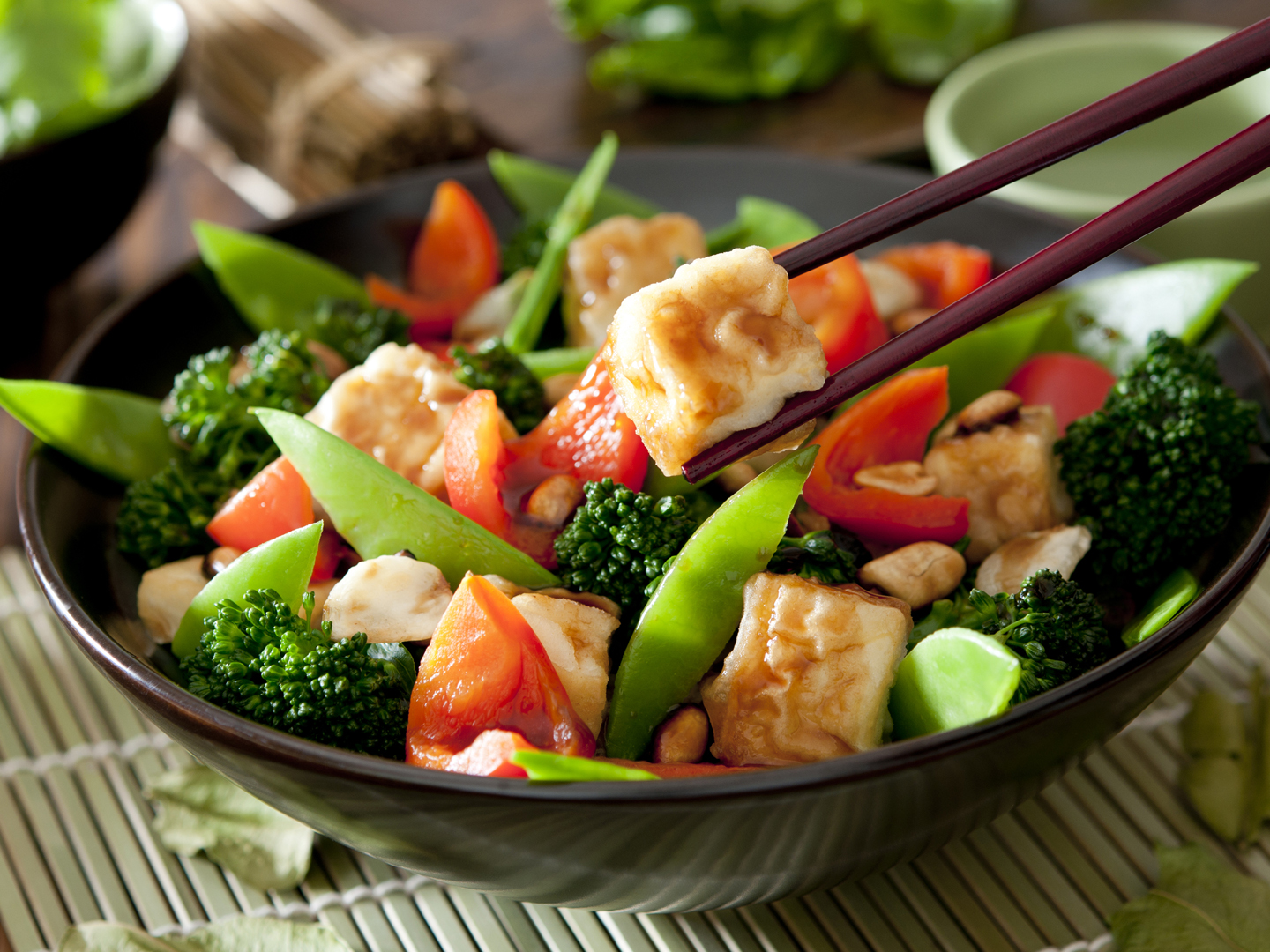 Don’t Freak Out, But We Can Guess Your Location Based on What You Eat vegetable stir fry