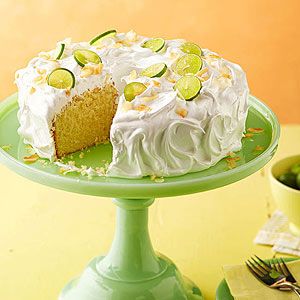 Throw a Dinner Party & I'll Guess Your Age & Gender Quiz Key Lime Meringue Cake