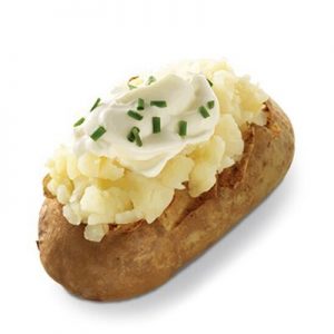 🍔 Don’t Freak Out, But We Can Guess If You’re a Millennial or Not Based on What Fast Food You Eat Sour Cream & Chive Baked Potato