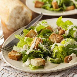 🍳 Cook for Your Date and We’ll Predict Your Relationship Status in Two Years Caesar Salad