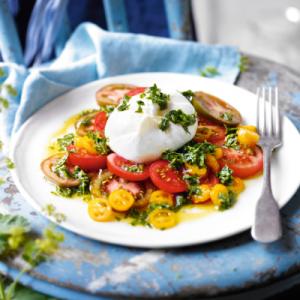 🍳 Cook for Your Date and We’ll Predict Your Relationship Status in Two Years Burrata Salad