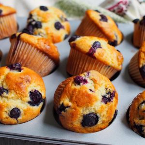 We’ll Guess What 🍁 Season You Were Born In, But You Have to Pick a Food in Every 🌈 Color First Blueberry muffins