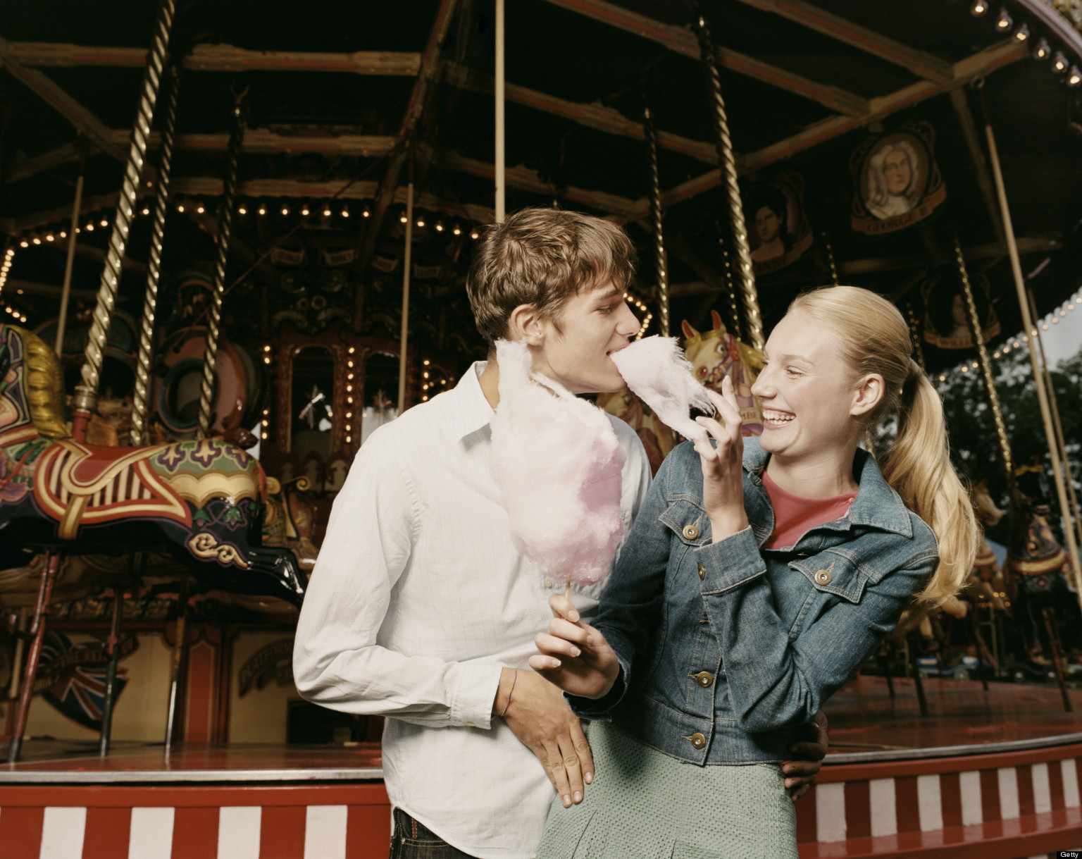 Plan a Perfect Date and We’ll Hook You up With a Hot Celeb Boyfriend! Teenage Couple Carousel Carnival