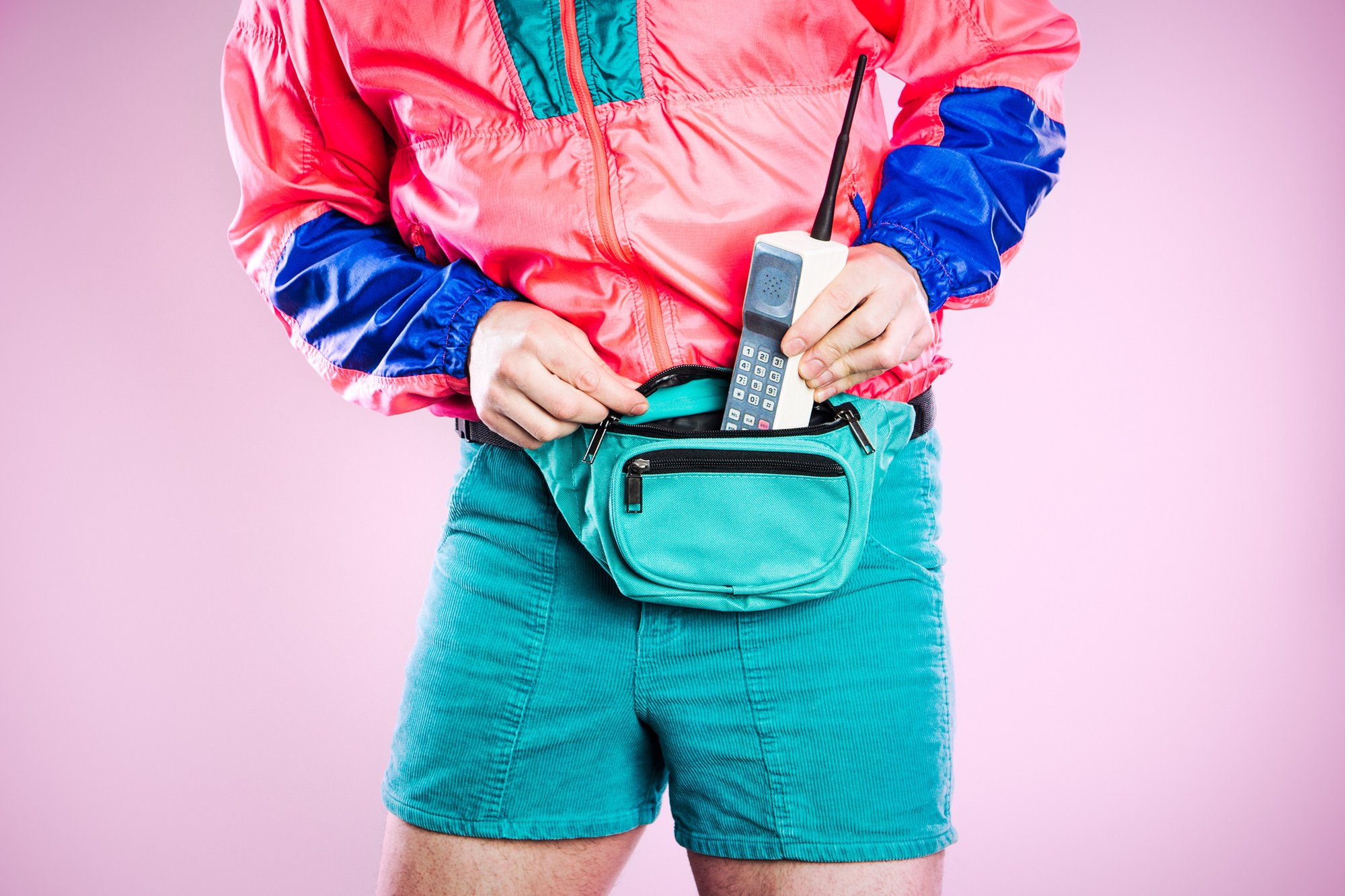 This “Yes or No” Quiz Will Reveal If You Were Born in the ’60s, ’70s, ’80s, Or ’90s 1990s fashion brick phone fanny pack
